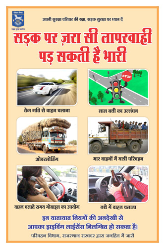Poster on Road Safety